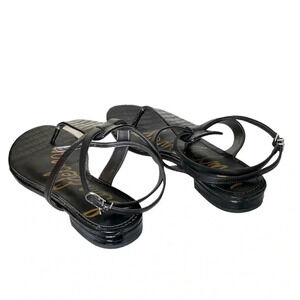 SAM EDELMAN | Leather Strappy  Adjustable Slingback Buckle Sandals Size 10.5